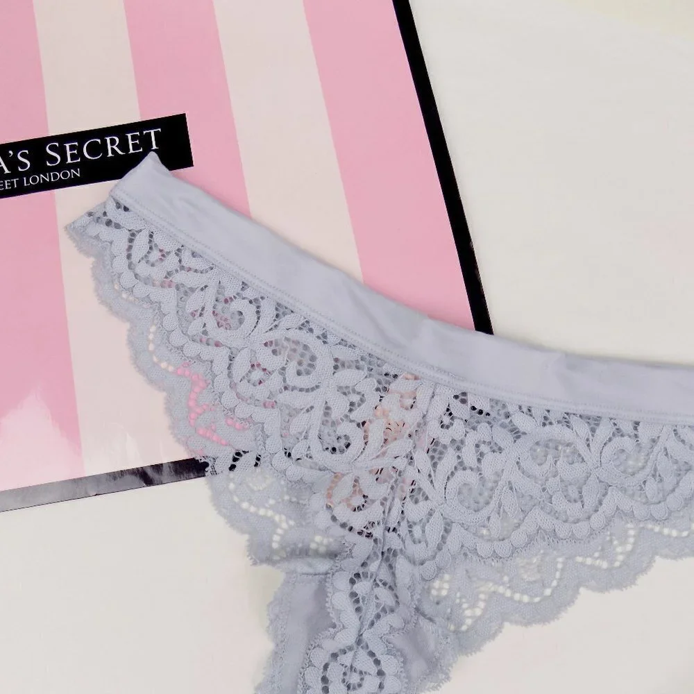 nwt VS lace cheeky thong